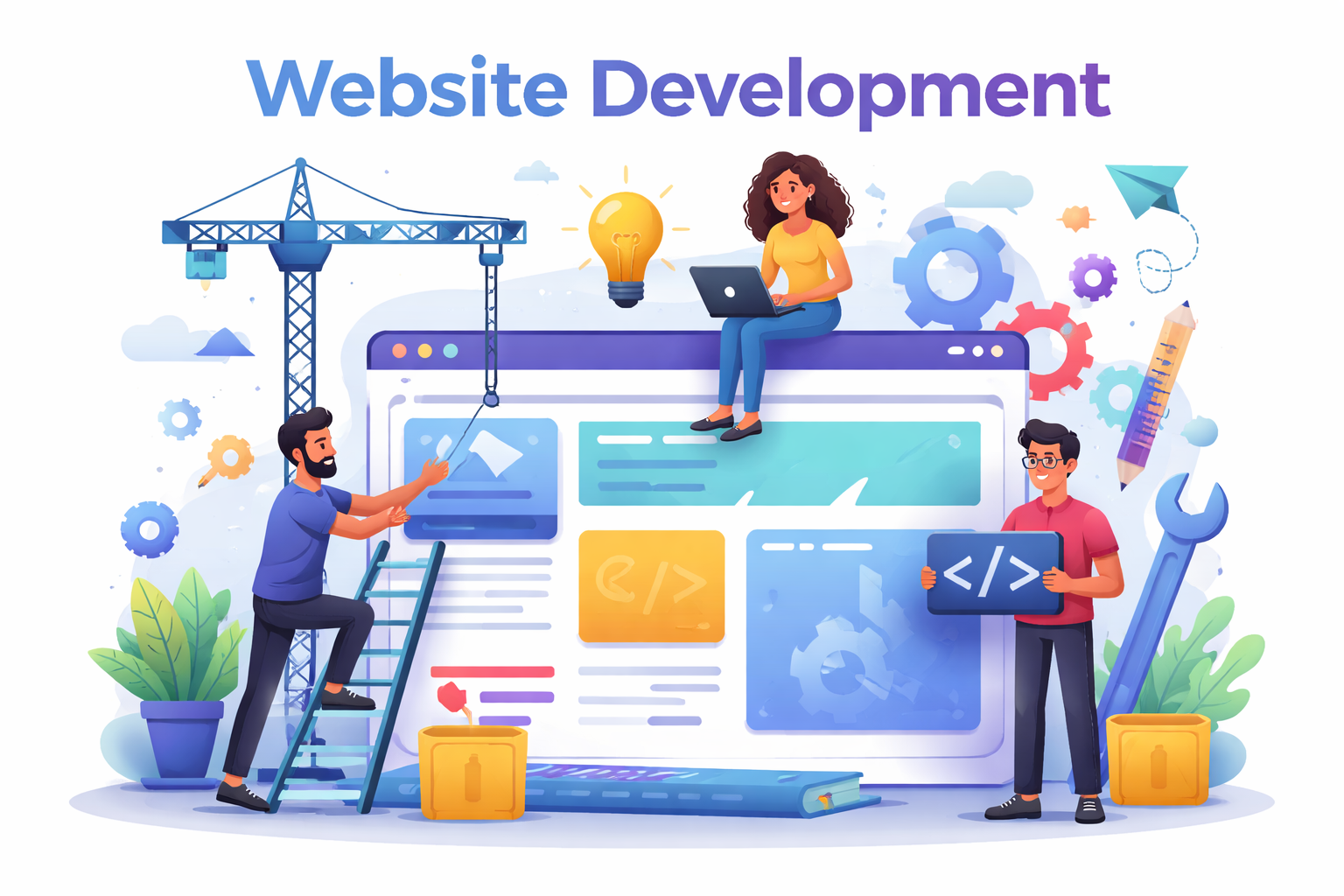 building a vibrant website together